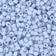 Toho Treasure beads 11/0 Opaque-Pastel-Frosted Lt Gray TT-01-767